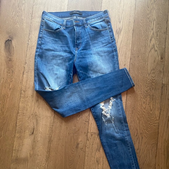 J Brand sz30 distressed skinny jeans - Picture 3 of 7